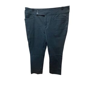 Ralph Lauren Chaps Est. 1978 Black Cotton Spandex Pants Size 12